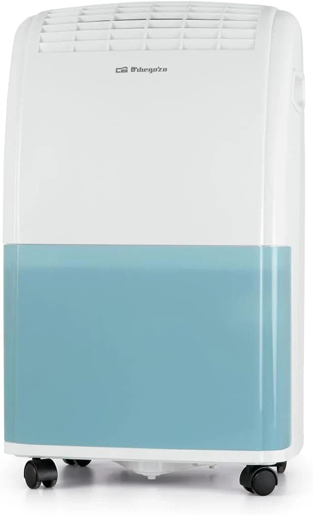 Orbegozo Dh 3000, dehumidifier with dehumidification capacity of 30L/day, R290 refrigerant, 5.8 L tank, 120 m2 application area, anti-freezing system, 495 W, 2 speeds