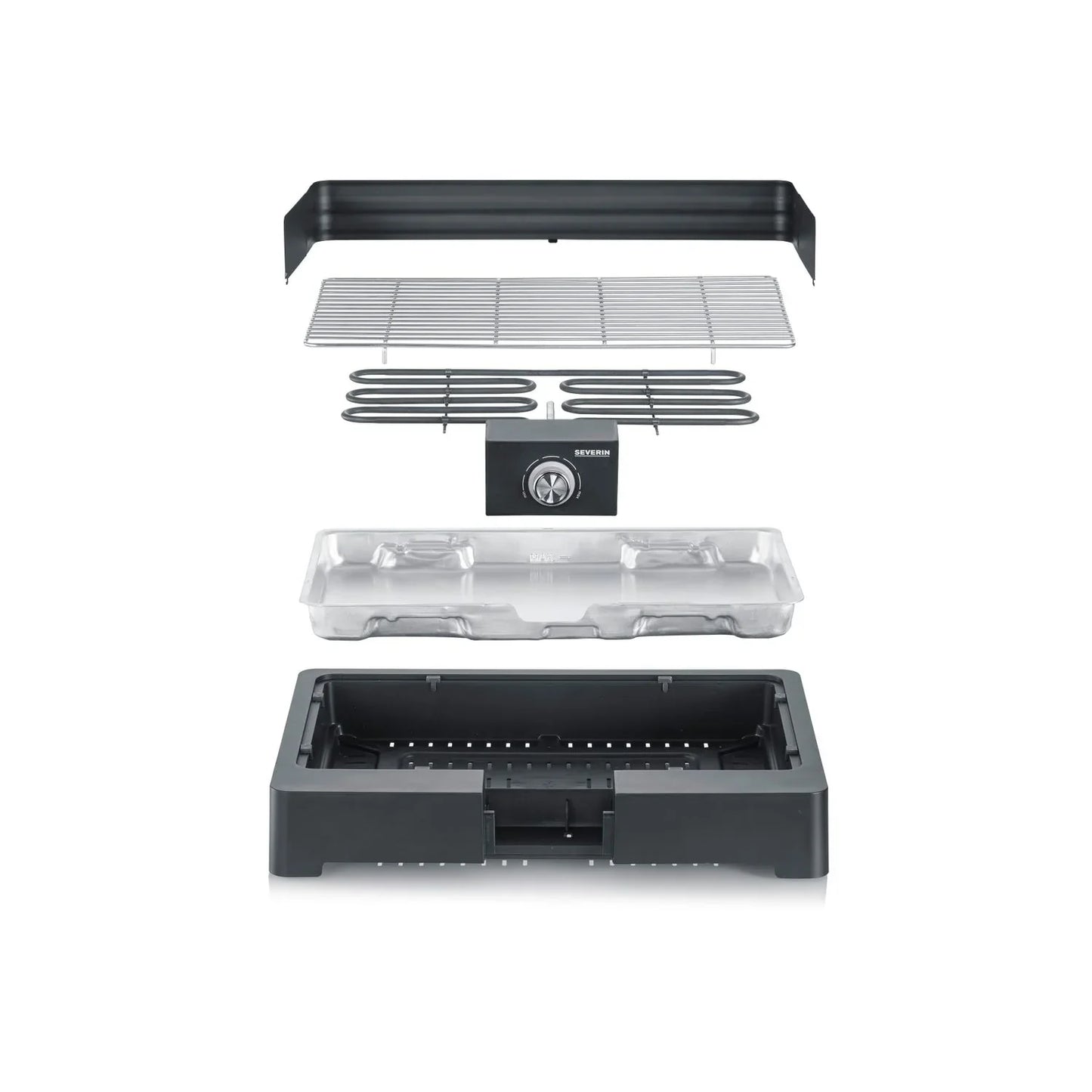 Barbacoa De Mesa Negro 2200 W Pg 8565 Severin