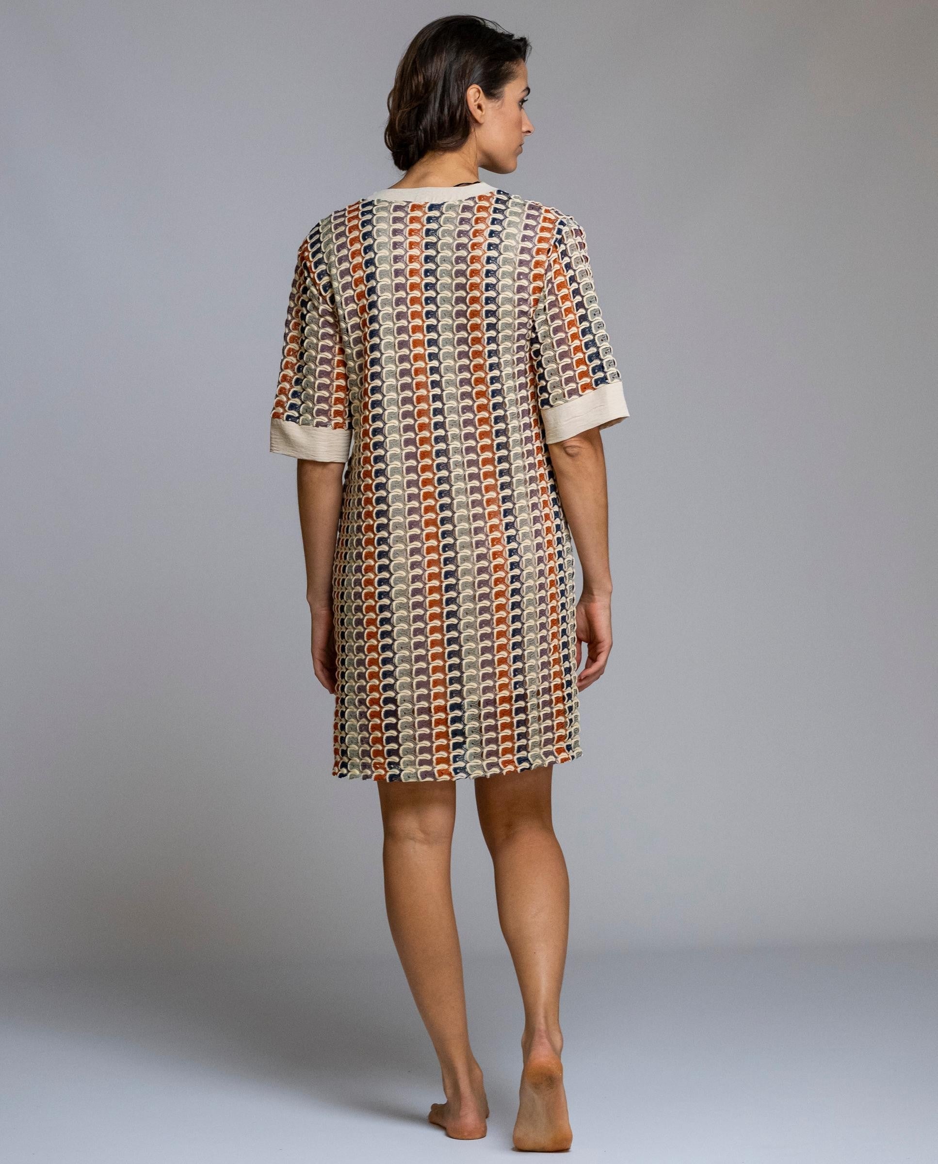 Vestido Crochet Corto SEÑORETTA