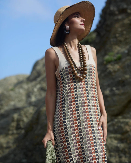 Vestido Crochet Largo  SEÑORETTA