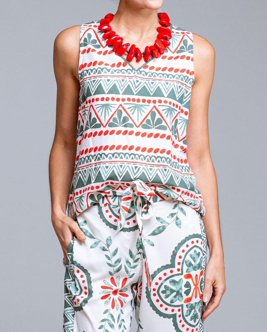 Top estampado SEÑORETTA