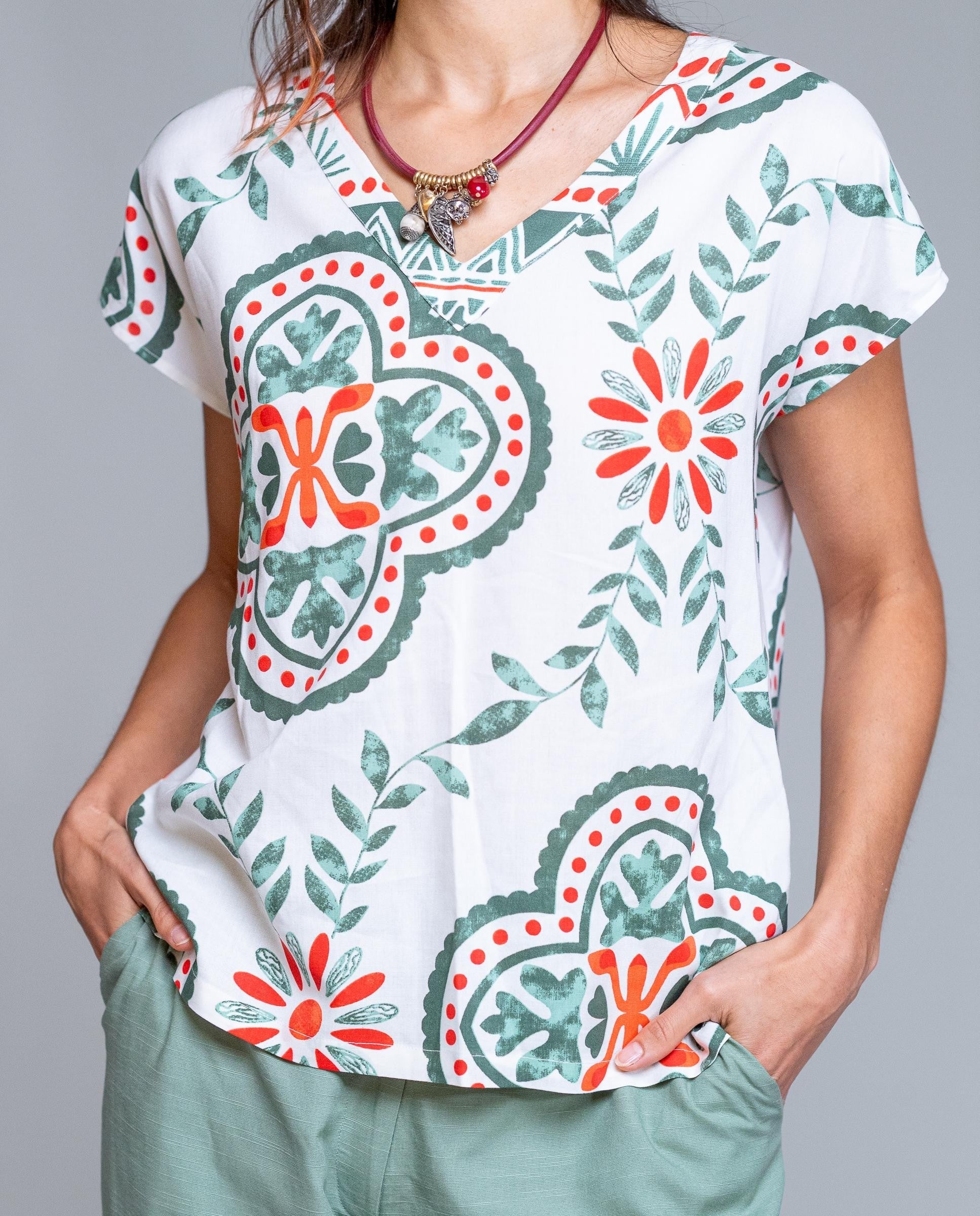 Camisa Estampada SEÑORETTA