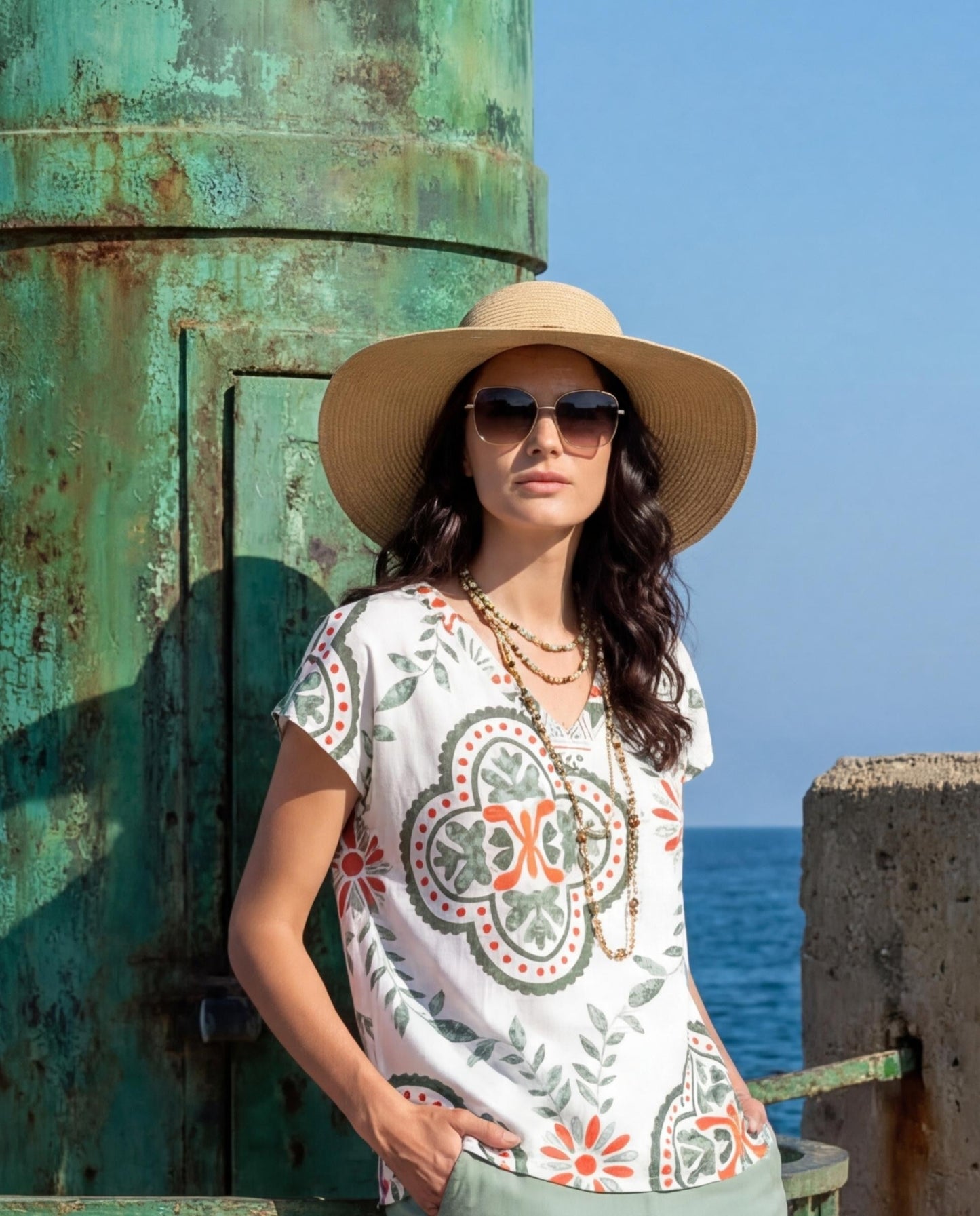 Camisa Estampada SEÑORETTA