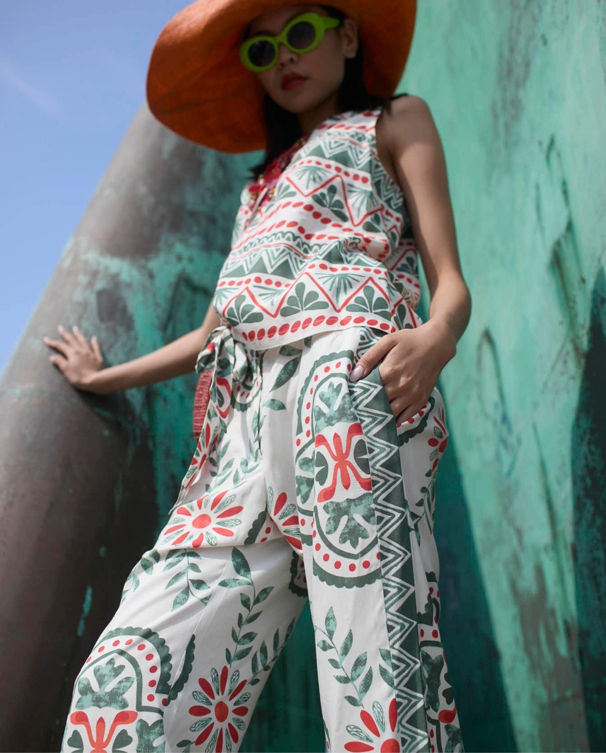 Pantalón estampado SEÑORETTA