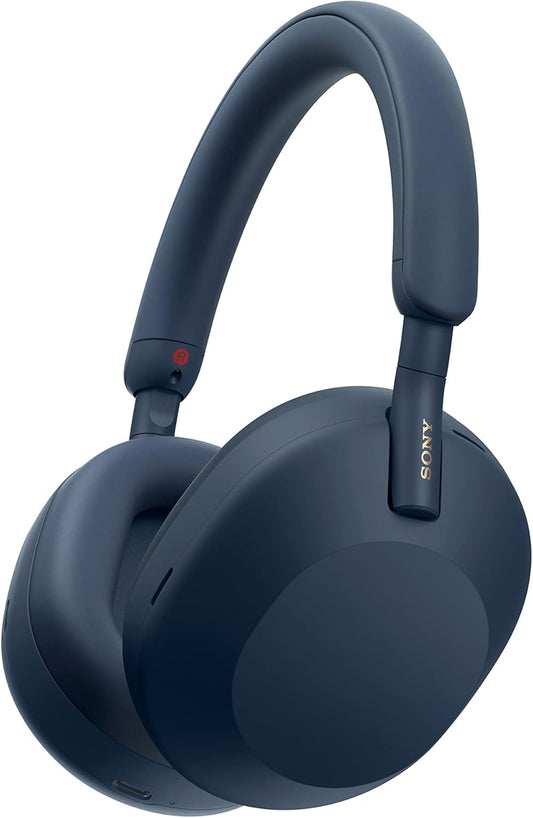 Sony WH-1000XM5 ANC Bezprzewodowe Słuchawki Nausze Z Redukcją Hałasu, Bluetooth, Clear Call Quality, Hi-Res, Do 30H Baterii, Szybkie Ładowanie, Alexa And Google Assistant, Ios And Android - Czarne