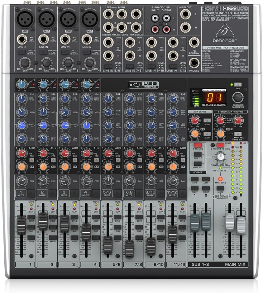 Behringer XENYX X1832USB mixer for direct x-1832 usb und.