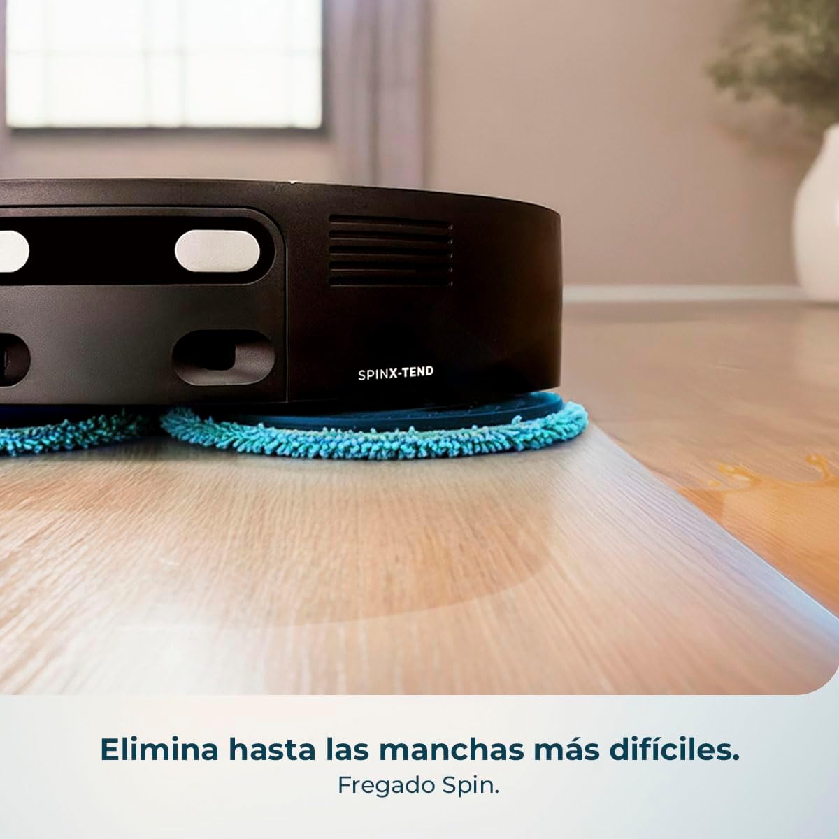Cecotec Robot Aspirador y Friegasuelos con IA y Base Autovaciado Conga X70. Motor de Succión 15000Pa, Base 4 en 1, Tecnología Láser, Mopas Giratorias, Cepillo Lateral, App y Bluetooth