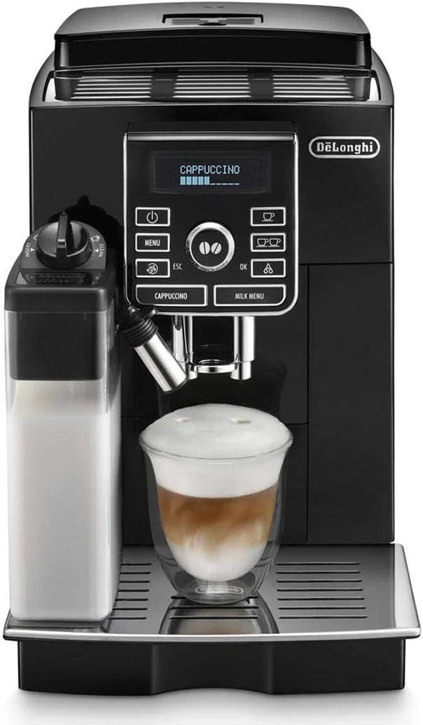 De'Longhi Perfetto Magnifica S Ecam 22.110.SB Superautomatic Coffee Maker, 15 Bar Pressure, 13 Adjustable Programs, Automatic Cleaning, Cappuccino System, 1.8 L, Silver