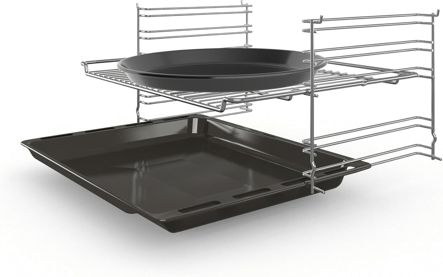 Balay Horno Multifunción, 60 cm de ancho, Control Comfort, Precalentamiento Rápido, 7 funciones, Negro/Acero inoxidable, 3HB2030X0