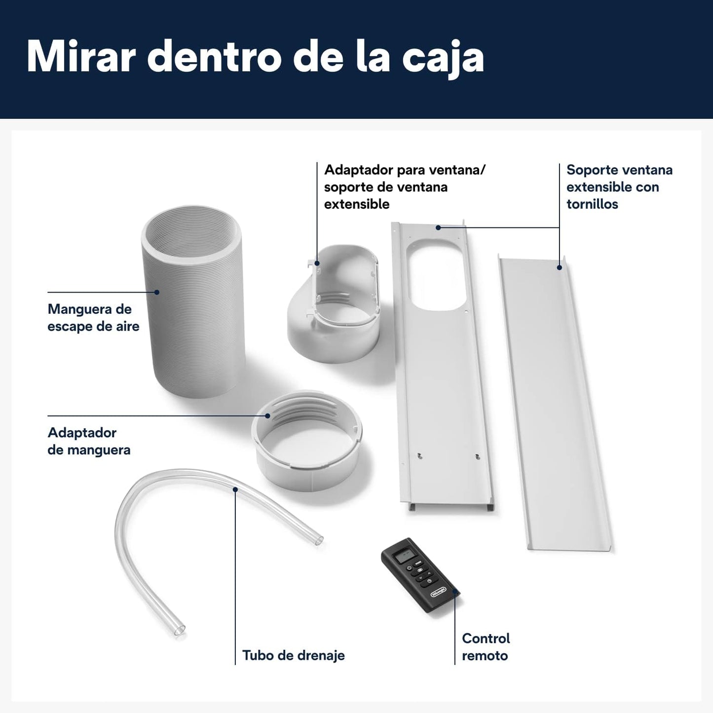 Pinguino PAC EM90K SILENT Aire Acondicionado Portátil 9.800 BTU/h, 2.5 kW, hasta 85m³, Función Deshumidificador y Ventilación