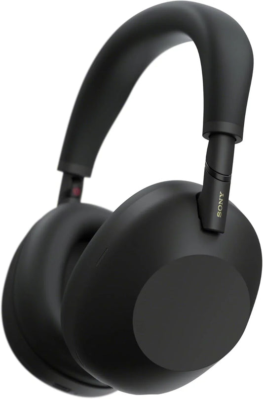 Sony WH-1000XM6 Luxury Wireless Bluetooth Headphones with Noise Cancelling, High Resolution Sound, Comfortable, Foldable Design, Durable Case, 30 Hours of Battery, iOS and Android, Black