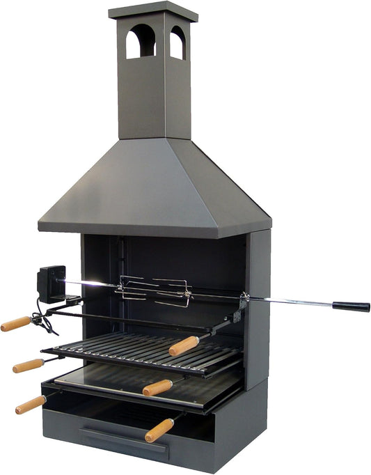 Imex El Zorro 71557 - Cajón Chimenea c/Parrilla, Plancha y Kit 72x40x135 cms.