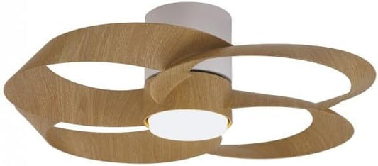 Ventilador de techo Rose madera LED 24W