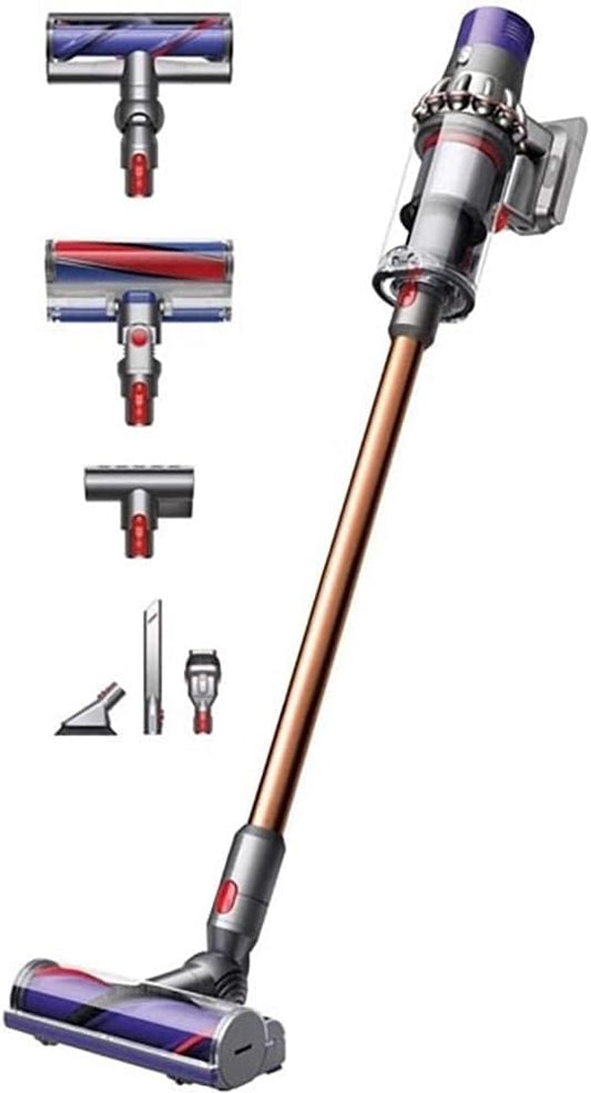 V10 Absolute Sin bolsa 0.76L Cobre, Níquel - Aspiradora escoba (Sin bolsa, Cobre, Níquel, 0,76 L, Secar, Ciclónico, 87 dB)