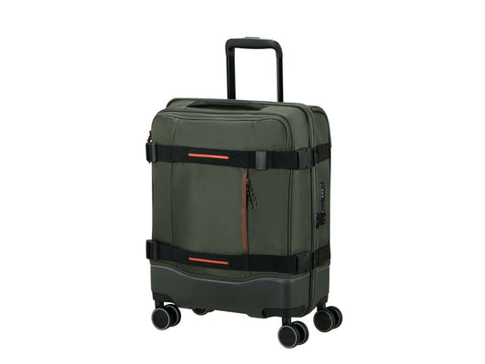 Mala De Cabina Interior Pista 55cm 4 Rodas Caqui Escuro 41.5 l American Tourister