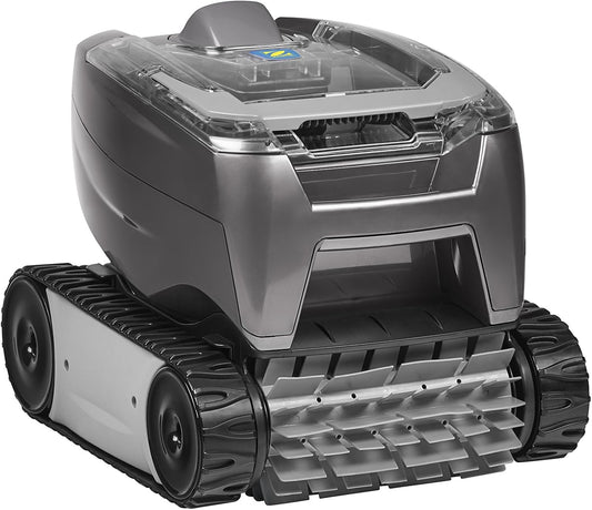 Zodiac Tornax 0T3300 Automatyczny robot do czyszczenia basenów do 9 x 4 m, czyści dno, ściany i zawiera kabel 16,5 m, Szary