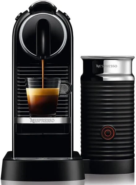 DeLonghi Nespresso Citiz EN267.BAE Coffee Maker with Capsules, Special Extraction System, 1710 W, 1 L, Plastic, Black