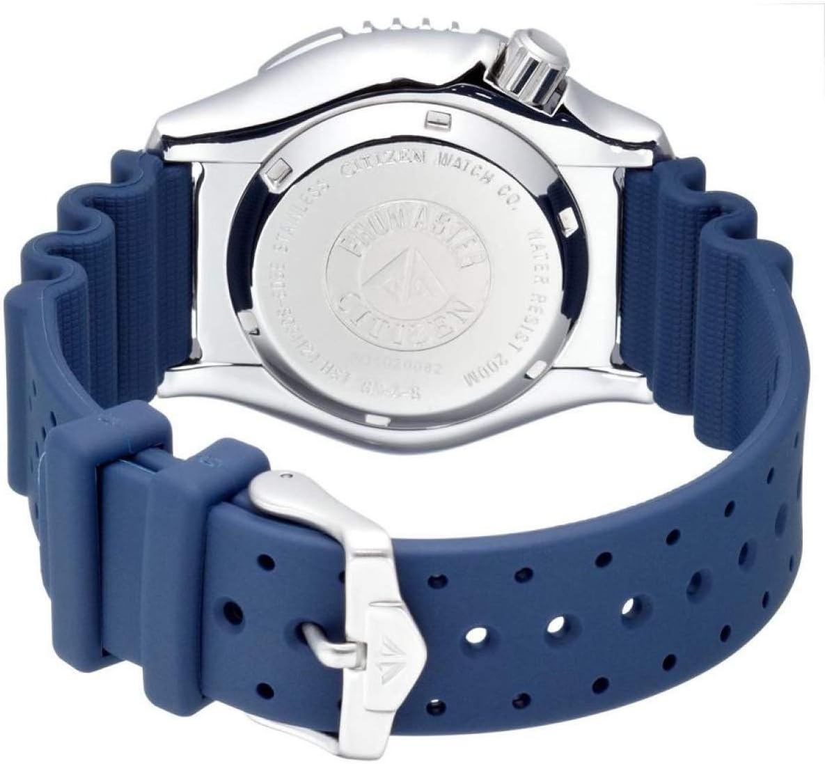 Citizen - Reloj para hombre, analógico, automático, con correa de goma Promaster marino