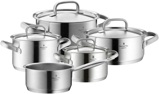 Wmf Gourmet Plus Zestaw Garnków, Metal, Srebrny, 5 sztuk